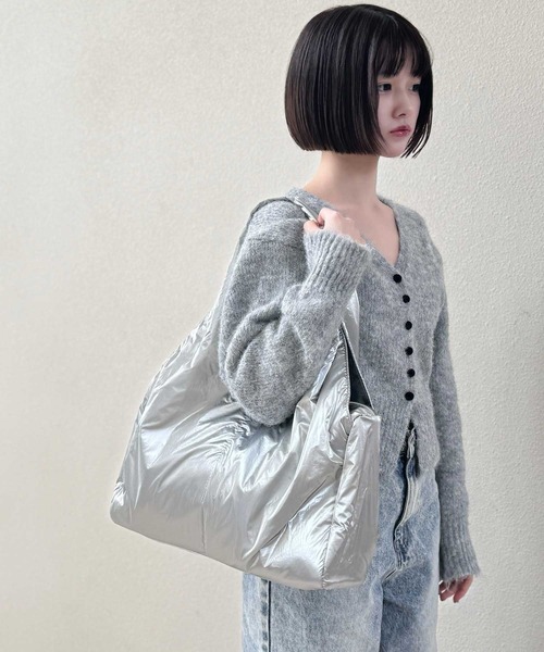 NOLITA LABORATORY（ノリータラボラトリー）の「【 NOLITA / ノリータ 】 4ポケット ショルダーバッグ（ショルダーバッグ・レディース・ブラック/シルバー・FREE）」の2枚目の写真