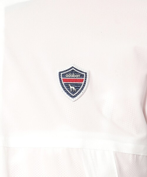 adabat（アダバット）の「【新レーベル ADABAT NAVY】撥水加工 Aラインライトブルゾン（ブルゾン・レディース・ホワイト系/ネイビー・42/40/38）」の15枚目の写真