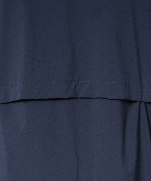 adabat（アダバット）の「【新レーベル ADABAT NAVY】撥水加工 Aラインライトブルゾン（ブルゾン・レディース・ホワイト系/ネイビー・42/40/38）」の11枚目の写真