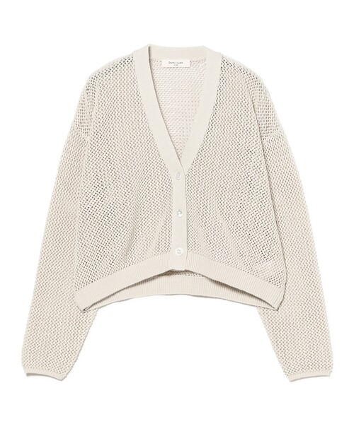 ギマコットン Vネック カーディガン Demi-Luxe BEAMS Demi-Luxe BEAMS（デミルクス ビームス）の「ギマコットン V