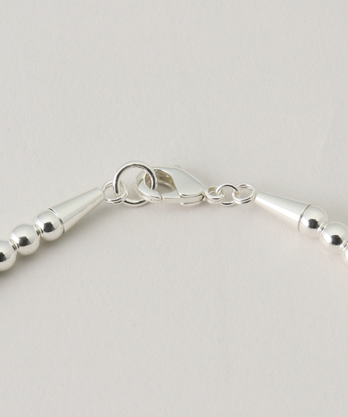 SLOBE IENA（スローブイエナ）の「《追加》SLOBE メタルビーズネックレス（ネックレス・レディース・シルバー・FREE）」の10枚目の写真