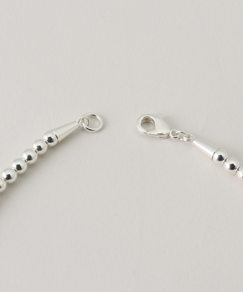 SLOBE IENA（スローブイエナ）の「《追加》SLOBE メタルビーズネックレス（ネックレス・レディース・シルバー・FREE）」の11枚目の写真