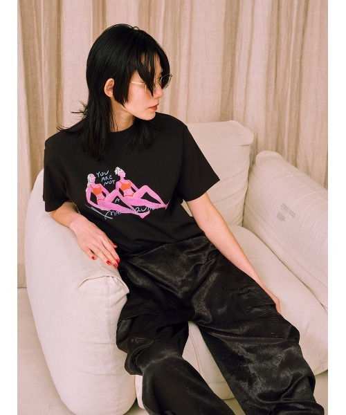 null×Tomoko.BコラボWOMEN TEE（Tシャツ/カットソー）｜null
