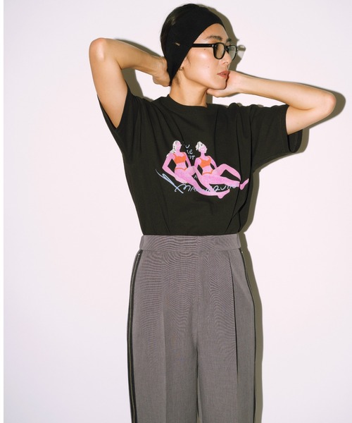 null×Tomoko.BコラボWOMEN TEE（Tシャツ/カットソー）｜null