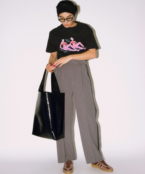 null×Tomoko.BコラボWOMEN TEE（Tシャツ/カットソー）｜null