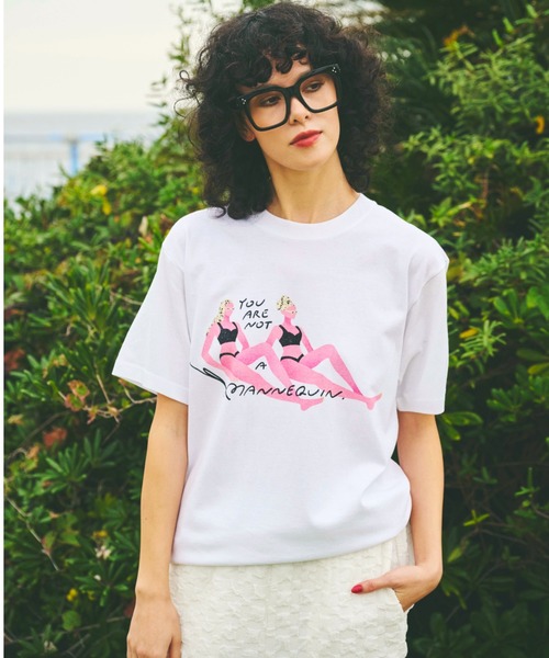 Tomoko .Tさま専用ページ null×Tomoko.BコラボWOMEN TEE（Tシャツ/カットソー）｜null