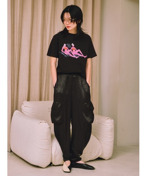 tシャツ null×Tomoko.BコラボWOMEN TEE レディース null×Tomoko.BコラボWOMEN TEE（Tシャツ/カットソー）｜null