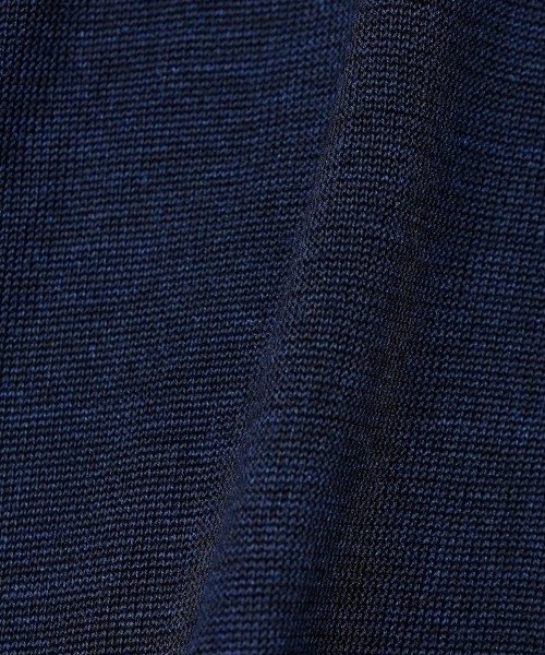 CINOH(チノ)の「シルクニットカーディガン(カーディガン/ボレロ・レディース・グレー/ネイビー・38/36)」の16枚目の写真