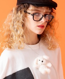 ankoROCK（アンコロック）の「ankoROCKどうぶつのぬいぐるみネックレス / (50cm チェーン) メンズ レディース ユニセックス アニマル 動物 ヌイグルミ モコモコ ふわふわ（ネックレス）」