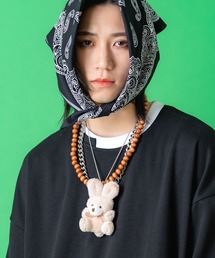 ankoROCK（アンコロック）の「ankoROCKどうぶつのぬいぐるみネックレス / (50cm チェーン) メンズ レディース ユニセックス アニマル 動物 ヌイグルミ モコモコ ふわふわ（ネックレス）」