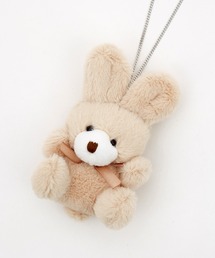 ankoROCK（アンコロック）の「ankoROCKどうぶつのぬいぐるみネックレス / (50cm チェーン) メンズ レディース ユニセックス アニマル 動物 ヌイグルミ モコモコ ふわふわ（ネックレス）」
