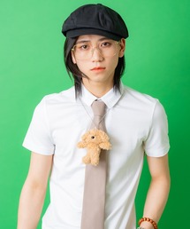 ankoROCK（アンコロック）の「ankoROCKどうぶつのぬいぐるみネックレス / (50cm チェーン) メンズ レディース ユニセックス アニマル 動物 ヌイグルミ モコモコ ふわふわ（ネックレス）」