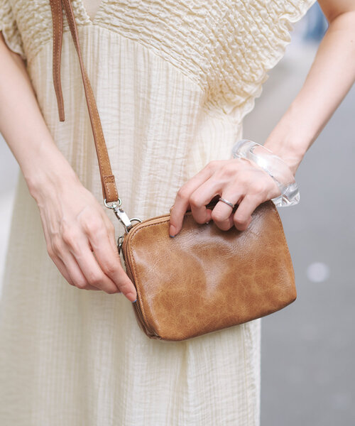 Kastane（カスタネ）の「【WEB限定/4色展開】ミニショルダーバッグ（ショルダーバッグ・レディース・アイボリー/ブラック/ブラウン系その他/ベージュ・FREE）」の6枚目の写真