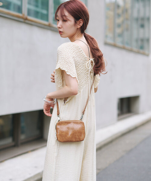 Kastane（カスタネ）の「【WEB限定/4色展開】ミニショルダーバッグ（ショルダーバッグ・レディース・アイボリー/ブラック/ブラウン系その他/ベージュ・FREE）」の9枚目の写真