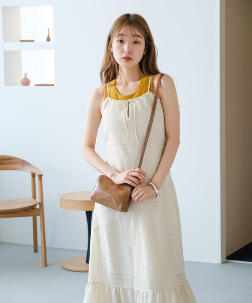 Kastane（カスタネ）の「【WEB限定/4色展開】ミニショルダーバッグ（ショルダーバッグ・レディース・アイボリー/ブラック/ブラウン系その他/ベージュ・FREE）」の12枚目の写真