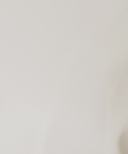 index（インデックス）の「シンセティックレザーブルゾン【洗える/ストレッチ】（ブルゾン・レディース・ナチュラル/ブラック・36/38/40/42）」の12枚目の写真