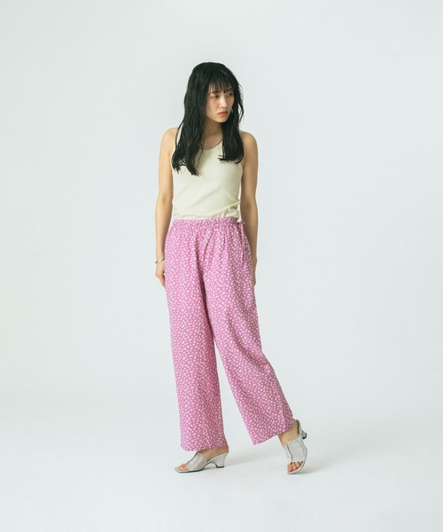 ROSE BUD(ローズバッド)の「【WEB・一部店舗限定】SUCKER EASY PANTS(その他パンツ・レディース・グレー/ピンク/グリーン・M/S)」の15枚目の写真