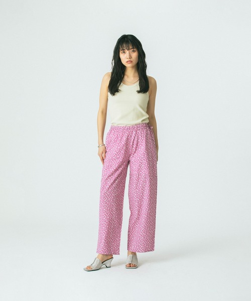 ROSE BUD(ローズバッド)の「【WEB・一部店舗限定】SUCKER EASY PANTS(その他パンツ・レディース・グレー/ピンク/グリーン・M/S)」の17枚目の写真