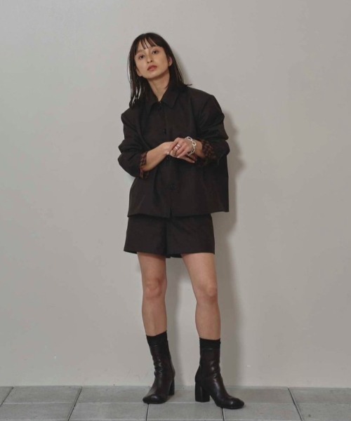 Wool Twill Shortpants ダークブラウン 38todayful Wool Twill Shortpants（デニムパンツ）｜TODAYFUL（トゥデイフル）の