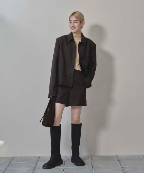 Wool Twill Shortpants（デニムパンツ）｜TODAYFUL（トゥデイフル）の