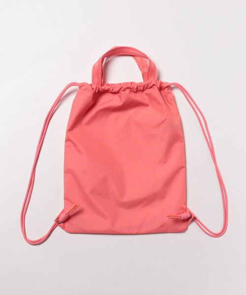 HUNTER（ハンター）の「トラベル ドローストリング バックパック トート（バックパック/リュック・レディース・ピンク/ライトグリーン/ライトブルー・ONE SIZE）」の5枚目の写真