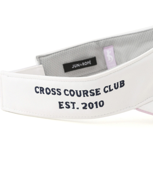 立体ロゴ刺繍バイザー（サンバイザー）｜JUN&ROPE'（ジュンアンドロペ