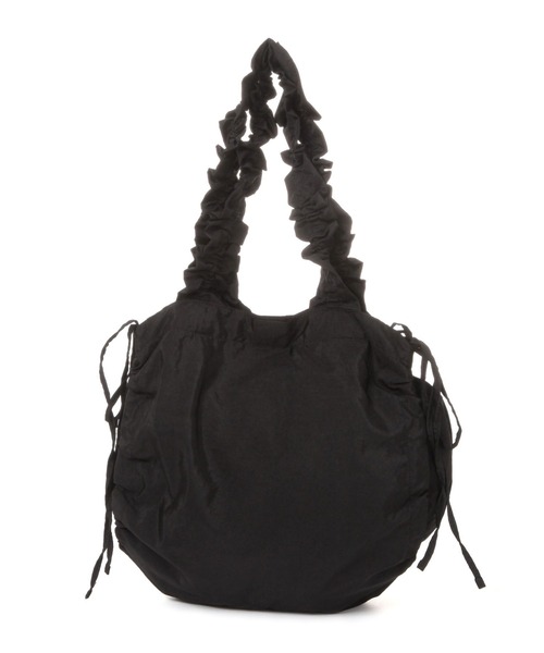 tiny tiny（ティニーティニー）の「サイドギャザートートバッグ[tiny tiny(ティニーティニー)]（トートバッグ・レディース・その他1/アイボリー/ブラック/その他2・0）」の8枚目の写真