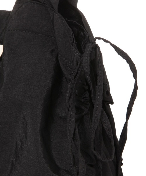 tiny tiny（ティニーティニー）の「サイドギャザートートバッグ[tiny tiny(ティニーティニー)]（トートバッグ・レディース・その他1/アイボリー/ブラック/その他2・0）」の11枚目の写真