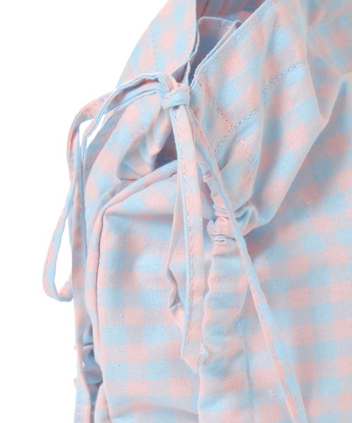 tiny tiny（ティニーティニー）の「サイドギャザートートバッグ[tiny tiny(ティニーティニー)]（トートバッグ・レディース・その他1/アイボリー/ブラック/その他2・0）」の14枚目の写真