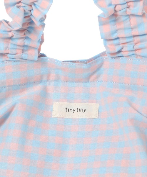 tiny tiny（ティニーティニー）の「サイドギャザートートバッグ[tiny tiny(ティニーティニー)]（トートバッグ・レディース・その他1/アイボリー/ブラック/その他2・0）」の15枚目の写真