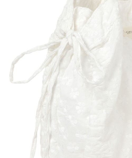 tiny tiny（ティニーティニー）の「サイドギャザートートバッグ[tiny tiny(ティニーティニー)]（トートバッグ・レディース・その他1/アイボリー/ブラック/その他2・0）」の16枚目の写真