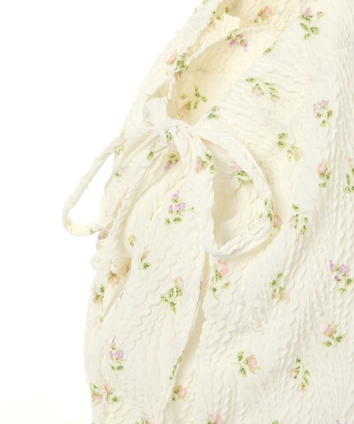 tiny tiny（ティニーティニー）の「サイドギャザートートバッグ[tiny tiny(ティニーティニー)]（トートバッグ・レディース・その他1/アイボリー/ブラック/その他2・0）」の5枚目の写真