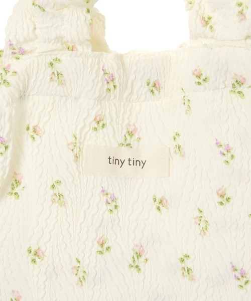 tiny tiny（ティニーティニー）の「サイドギャザートートバッグ[tiny tiny(ティニーティニー)]（トートバッグ・レディース・その他1/アイボリー/ブラック/その他2・0）」の6枚目の写真