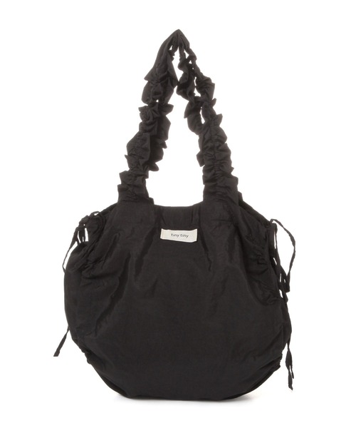 tiny tiny（ティニーティニー）の「サイドギャザートートバッグ[tiny tiny(ティニーティニー)]（トートバッグ・レディース・その他1/アイボリー/ブラック/その他2・0）」の19枚目の写真
