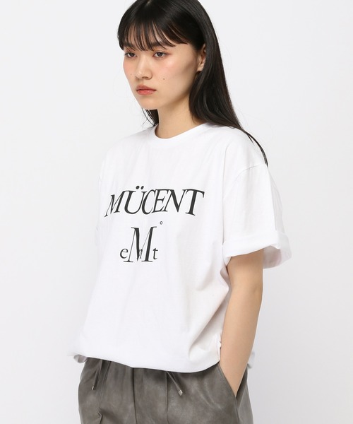 MUCENT（ムセント）の「【UNISEX】MUCENT／ベーシックロゴT（Tシャツ
