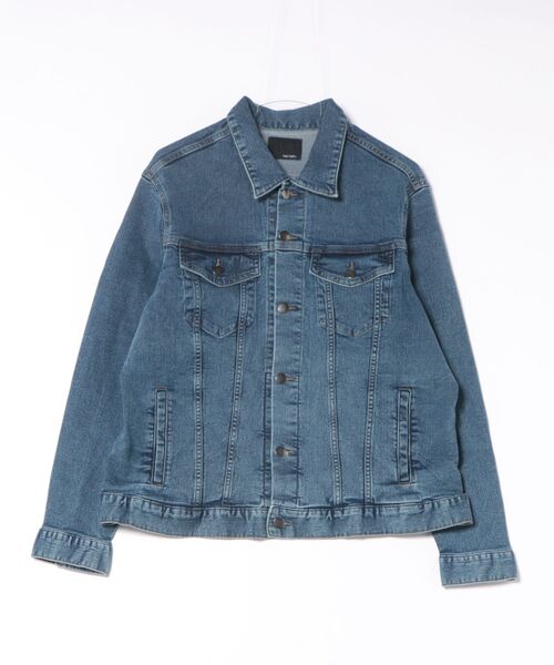WESTSEA(ウエストシー)の「ストレッチデニム Gジャン(デニムジャケット・メンズ・ブルー/ブラック/ネイビー/ライトブルー/ブルー系その他・S/LL/L/M)」の5枚目の写真