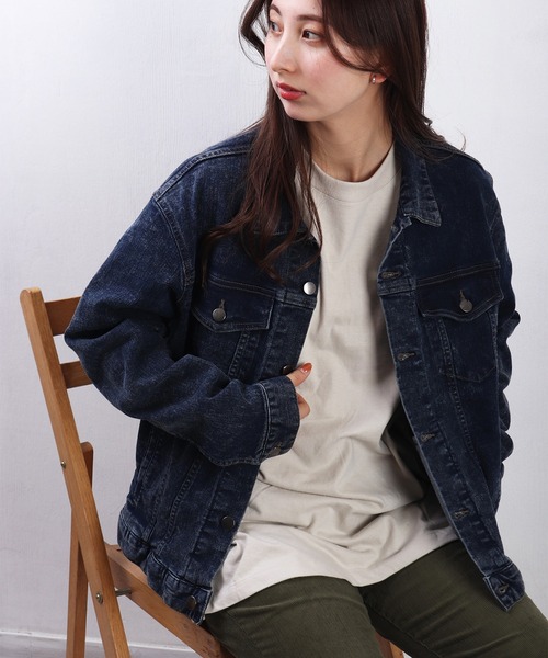 WESTSEA(ウエストシー)の「ストレッチデニム Gジャン(デニムジャケット・メンズ・ブルー/ブラック/ネイビー/ライトブルー/ブルー系その他・S/LL/L/M)」の21枚目の写真