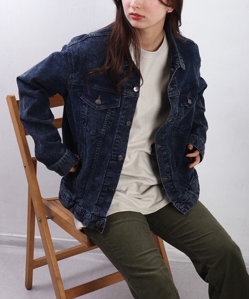 WESTSEA(ウエストシー)の「ストレッチデニム Gジャン(デニムジャケット・メンズ・ブルー/ブラック/ネイビー/ライトブルー/ブルー系その他・S/LL/L/M)」の20枚目の写真