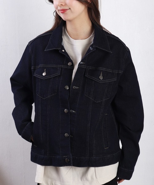 WESTSEA(ウエストシー)の「ストレッチデニム Gジャン(デニムジャケット・メンズ・ブルー/ブラック/ネイビー/ライトブルー/ブルー系その他・S/LL/L/M)」の12枚目の写真