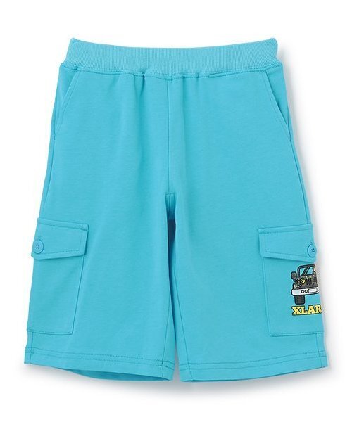 XLARGE KIDS（エクストララージキッズ）の「【人気商品再入荷】【直営店で取り扱い無し】ジープファニーゴリラ5分丈パンツ（その他パンツ・キッズ・ブルー/レッド/イエロー・110cm/130cm/140cm/120cm/100cm）」の2枚目の写真