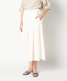 JACQUARD A LINE SKIRT