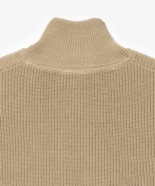 ジップアップローゲージニットブルゾン（ブルゾン）｜LACOSTE