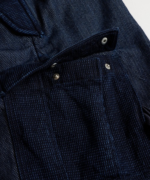 FDMTL（ファンダメンタル）の「FDMTL/ファンダメンタル/HAKAMA CARGO PANTS RINSE（カーゴパンツ・メンズ・インディゴブルー・34inch/32inch/30inch/28inch）」の6枚目の写真