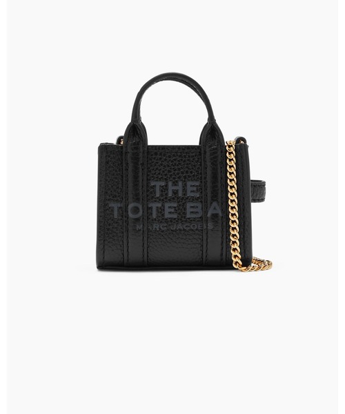 セール】LEATHER THE ITEMS SLG THE NANO TOTE CROSSBODY/ザ レザー