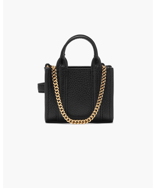 セール】LEATHER THE ITEMS SLG THE NANO TOTE CROSSBODY/ザ レザー