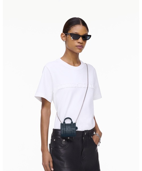 LEATHER THE ITEMS SLG THE NANO TOTE CROSSBODY/ザ レザー アイテムズ