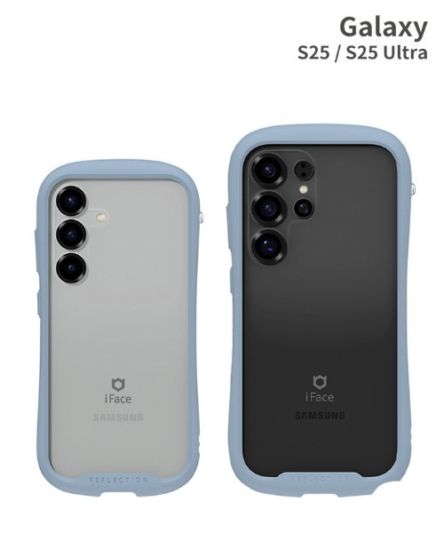 Galaxy S25/S25 Ultra 専用 iFace Reflection 強化ガラス クリアケース