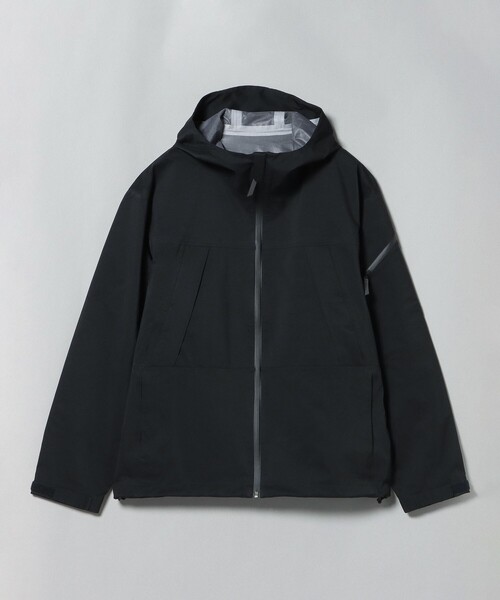 BEAMS GOLF（ビームスゴルフ）の「B.G.THREE / ALL-TIME 撥水 PCU ジャケット（ブルゾン・メンズ・ネイビー/ブラック・MEDIUM/LARGE/X-LARGE）」の2枚目の写真