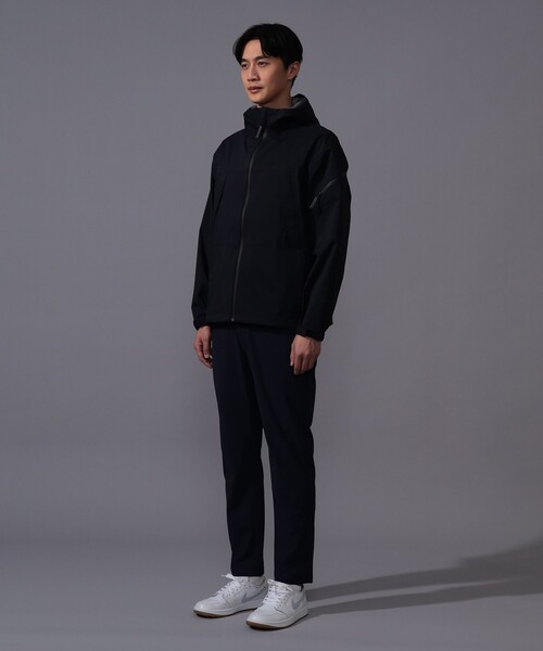 BEAMS GOLF（ビームスゴルフ）の「B.G.THREE / ALL-TIME 撥水 PCU ジャケット（ブルゾン・メンズ・ネイビー/ブラック・MEDIUM/LARGE/X-LARGE）」の19枚目の写真