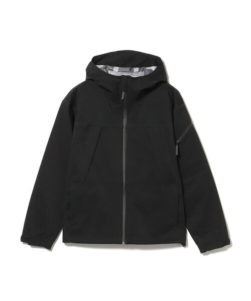 BEAMS GOLF（ビームスゴルフ）の「B.G.THREE / ALL-TIME 撥水 PCU ジャケット（ブルゾン・メンズ・ネイビー/ブラック・MEDIUM/LARGE/X-LARGE）」の6枚目の写真